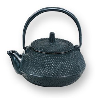 Cast Iron Teapot Matte Black 10 oz