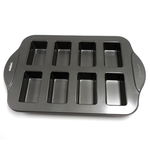 N/S 8 Pc Mini Loaf Pan - Click Image to Close