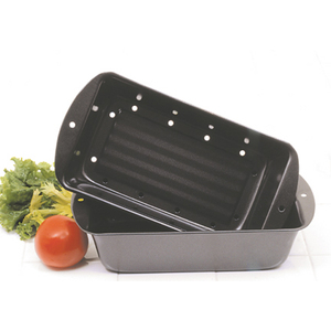 Non Stick Meat Loaf Bread Pan Set - Click Image to Close