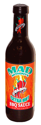 Mad Anthonys BBQ Sauce Extra Hot - Click Image to Close