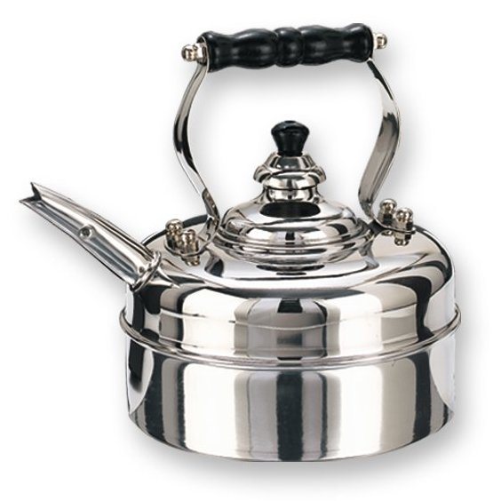 Stainless Steel Windsor Tea Kettle - Click Image to Close